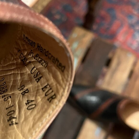 Lucchese Charlie 1 Horse slip on boots size 9 - Picture 8 of 9